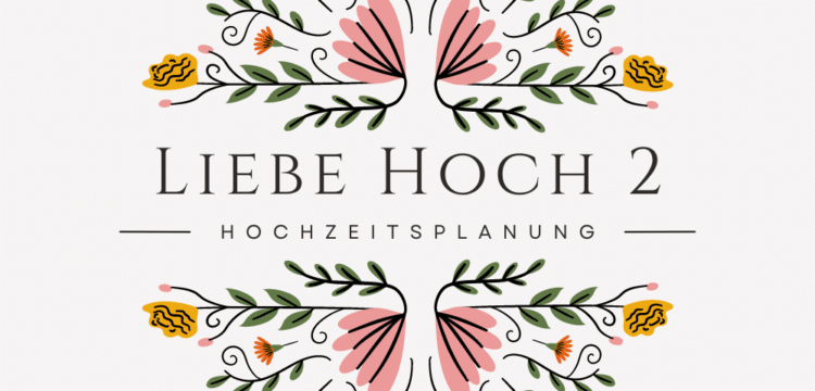 Logo Hochzeitsplanung Liebe Hoch 2