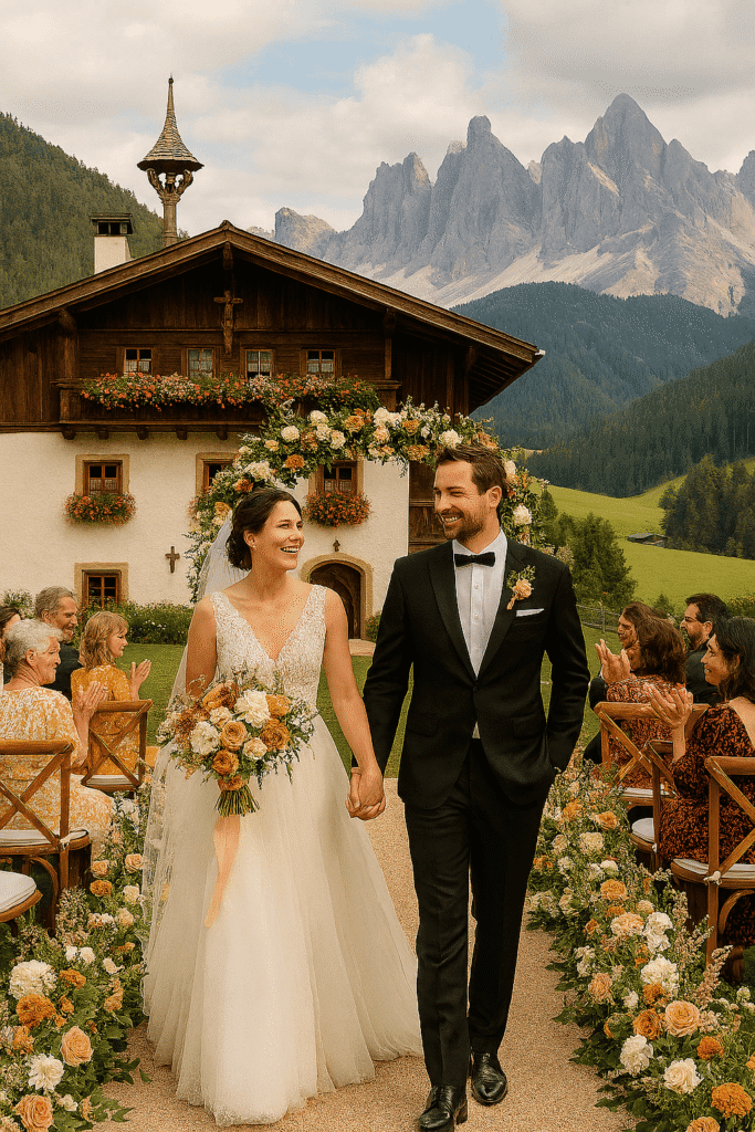 Destination Wedding in South Tyrol, Austria